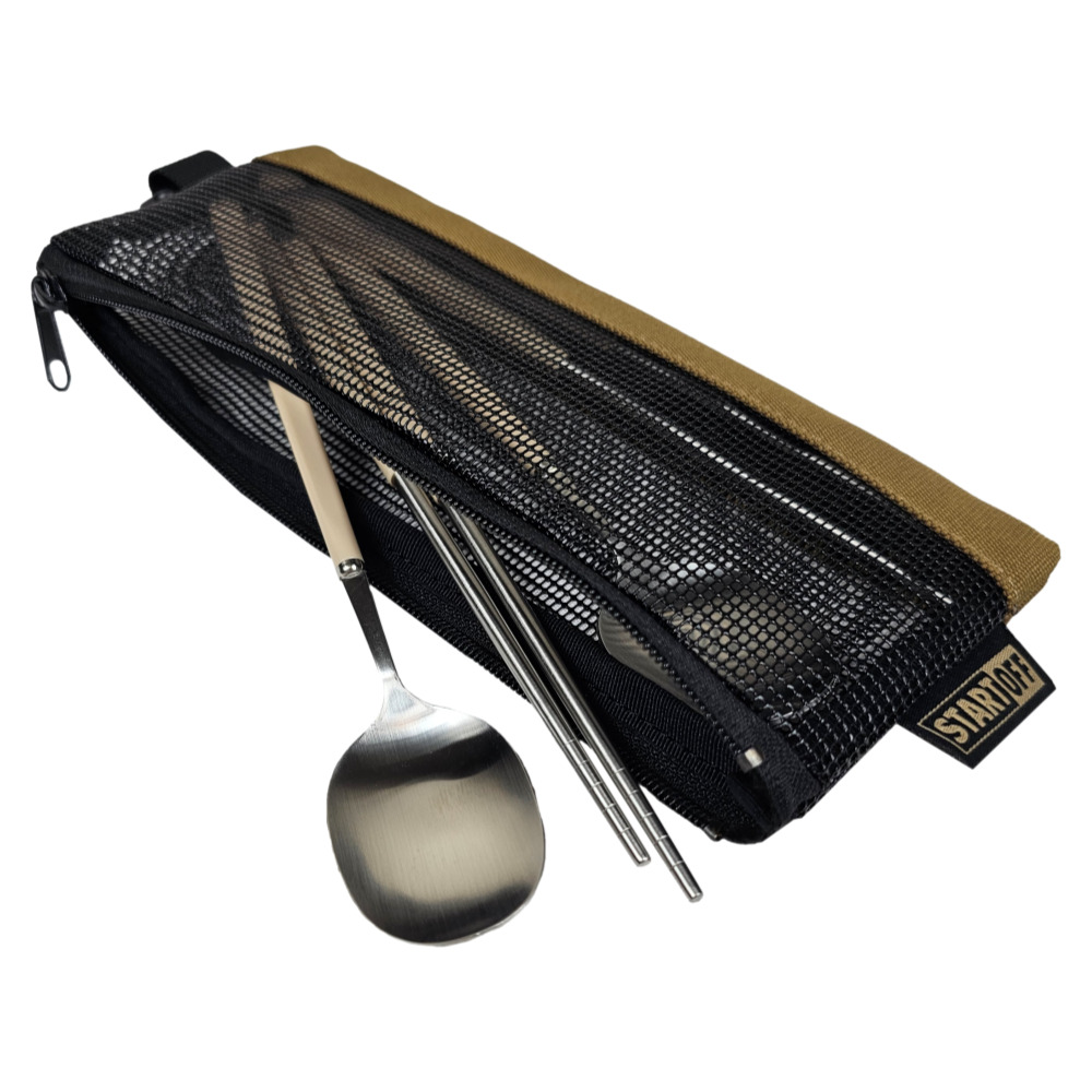 캠핑 수저통 커틀러리 수저 가방 조리도구 파우치