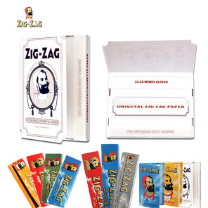 직잭 라이스 ZIGZAG Rice 70mm 32장  RYO 롤링페이퍼 수제담배 종이