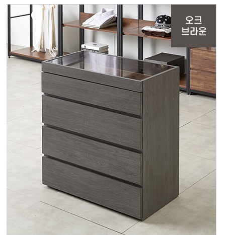 넥타이 드레스룸 서랍장 고급 빈티지 투명 악세사리 서랍장 속옷장