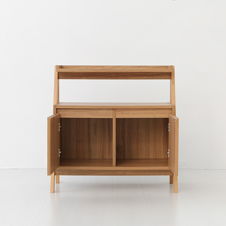 숄리드 2문 선반수납장 MB22SH8080 800x390x795mm, 2단, 캄포어베니어 8133.1251 - 상세 이미지 4
