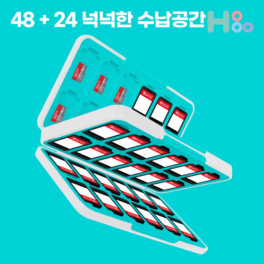 닌텐도 스위치2 칩케이스 OLED 라이트호환 젤다48칸 - 상세 이미지 2