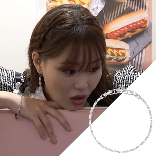 폴브리알 바게트 한 줄 팔찌 PKBB0282 - 메인 이미지