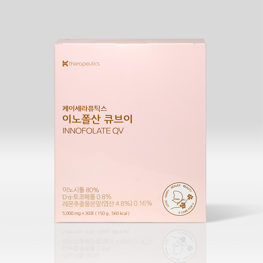 이노폴산 큐브이 4000mg 1박스 30포 미오 이노시톨 Innoforlate QV