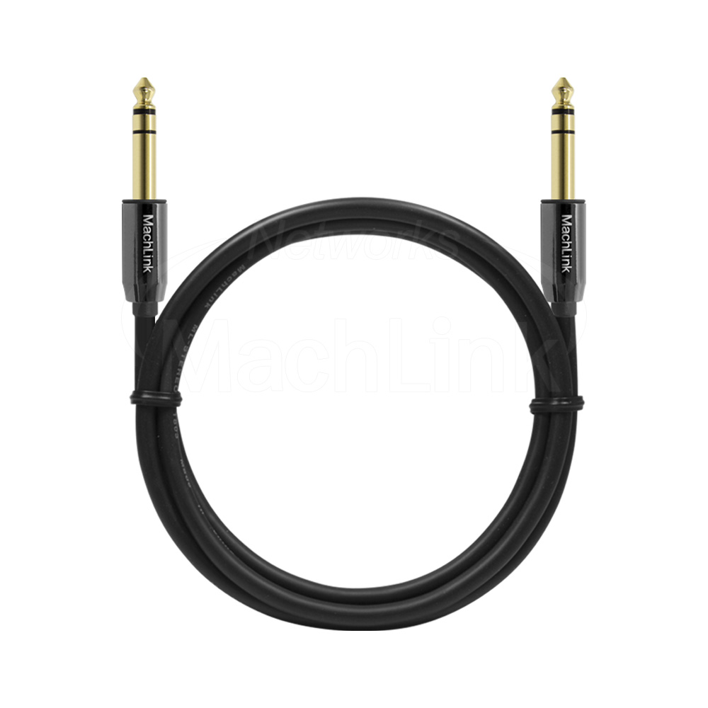 5.5(6.3) TO 5.5(6.3) TRS 스테레오 케이블 ML-6SS 1.5m, 1개 - 상품 이미지