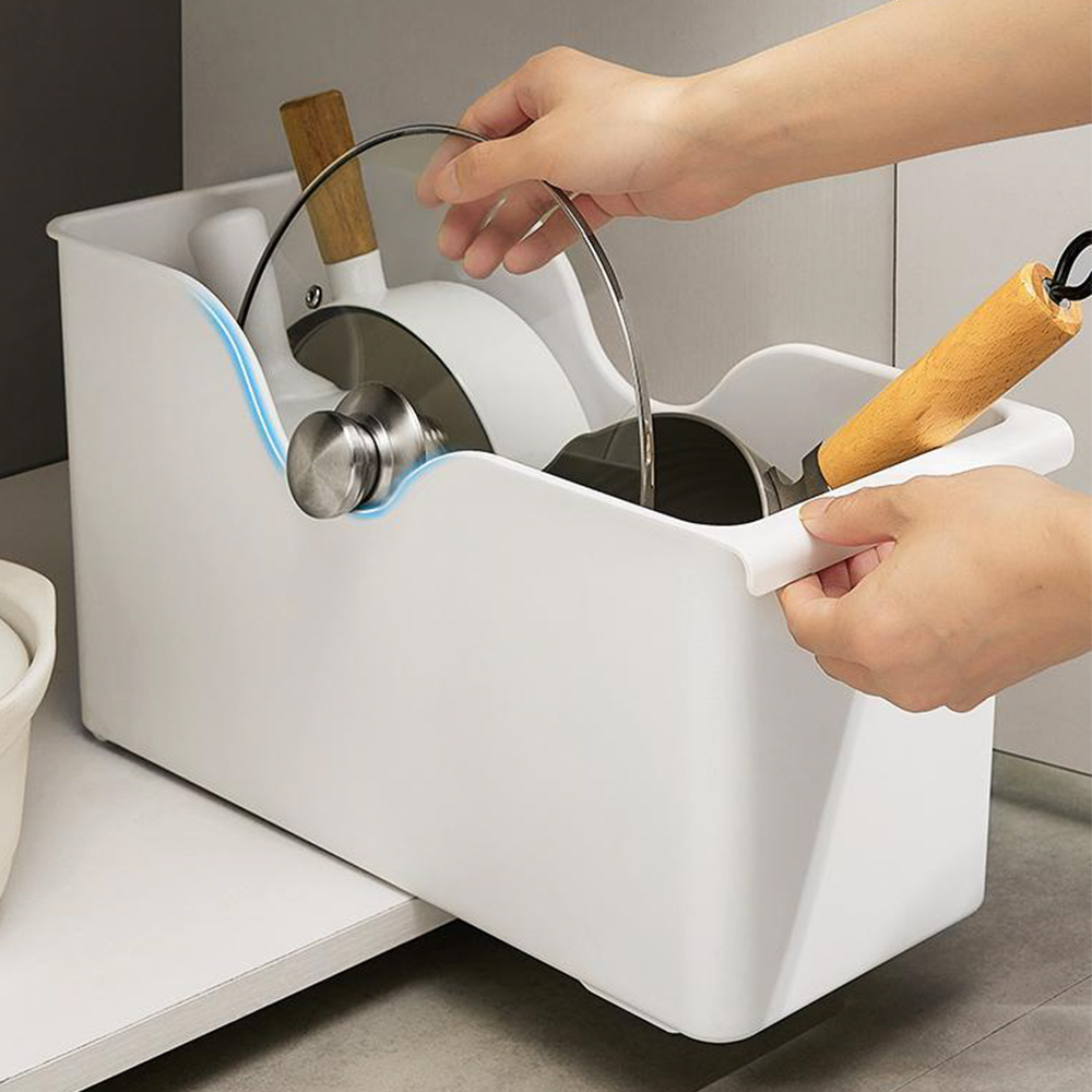 바퀴달린 슬라이딩선반 싱크대 하부장 정리 선반 일반 레일 정리대 주방선반