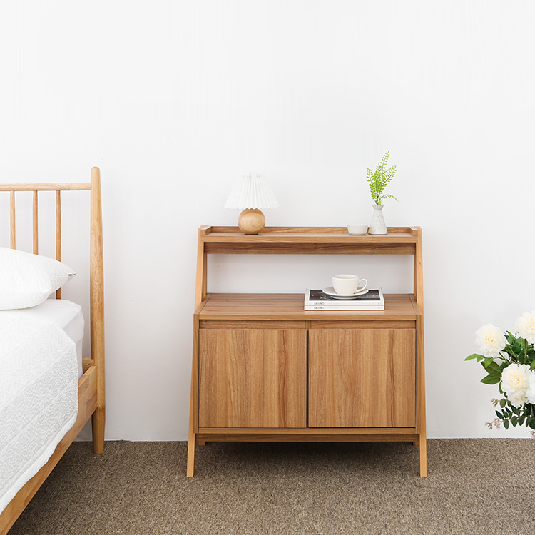 숄리드 2문 선반수납장 MB22SH8080 800x390x795mm, 2단, 캄포어베니어 8133.1251 - 상세 이미지 2