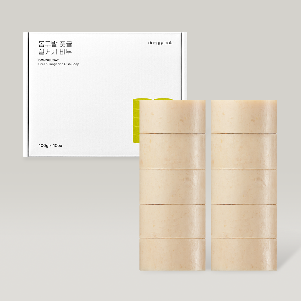 동구밭 설거지비누 풋귤 대용량 1kg 주방세제 설거지바
