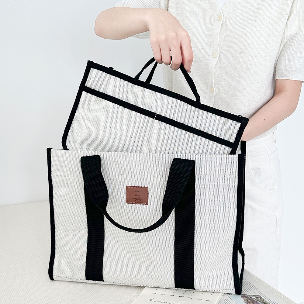 마롤 캔버스 기저귀가방 대형 생활방수 이너백 포함 가벼운 국민 숄더백 아기