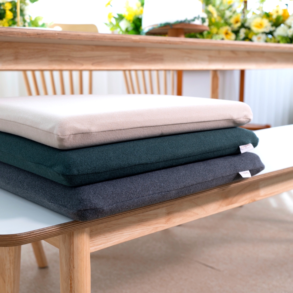 의자방석 메모리폼 벤치 식탁 사각 방석 40cm