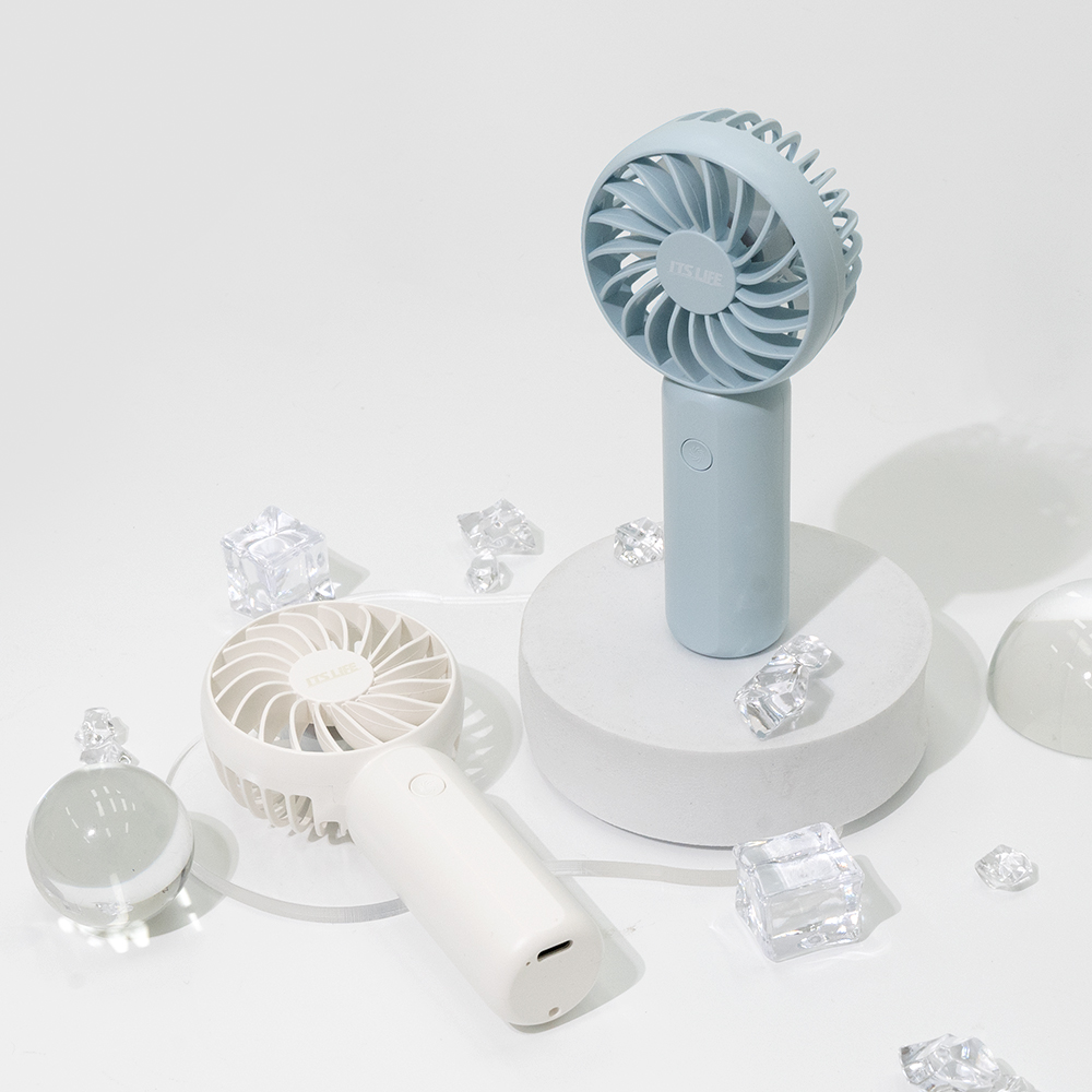 이츠라이프 휴대용 핸디 미니 손선풍기 냉각 핸드 초미니 손풍기 이미지 2