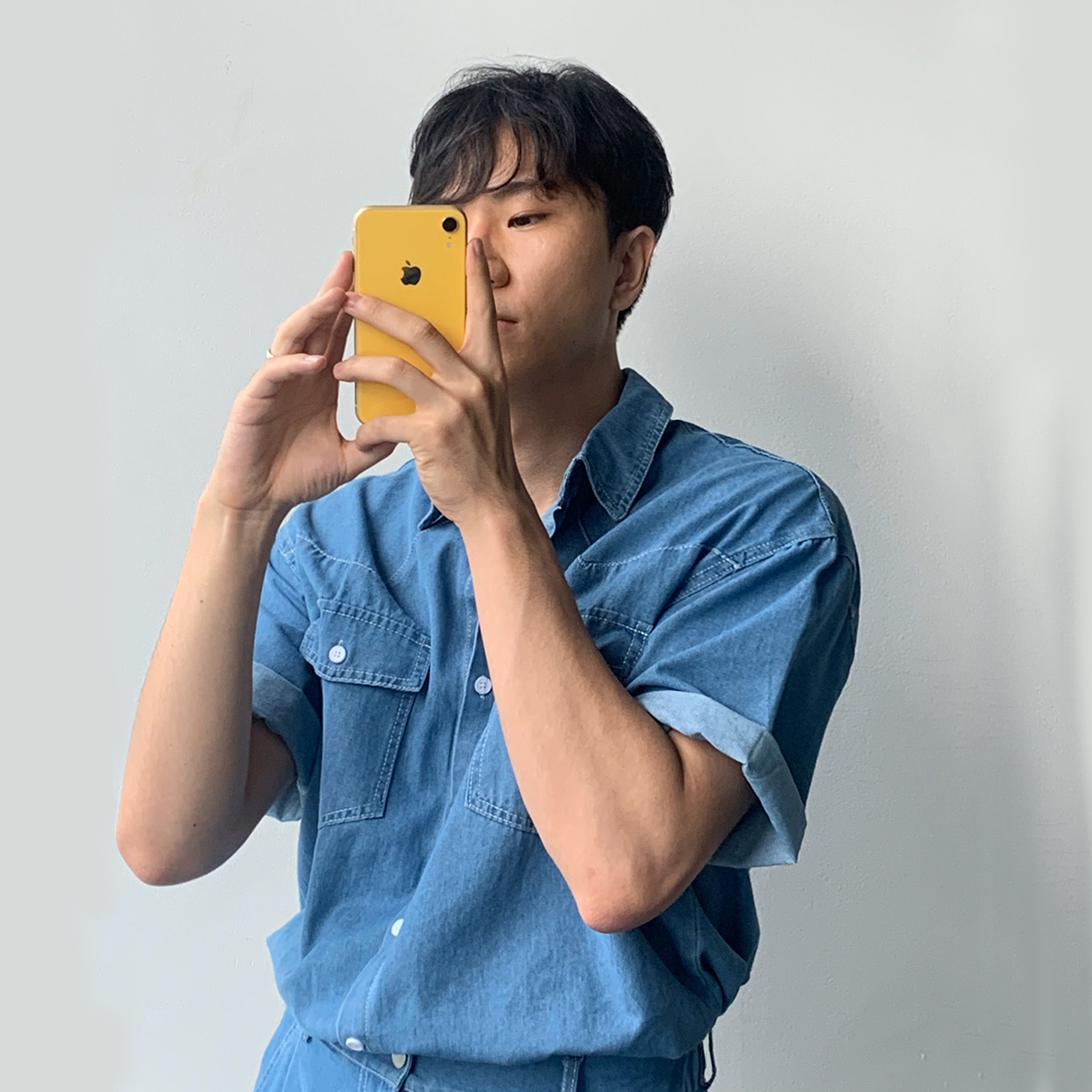남자데님셋업 남자청남방 이미지 3