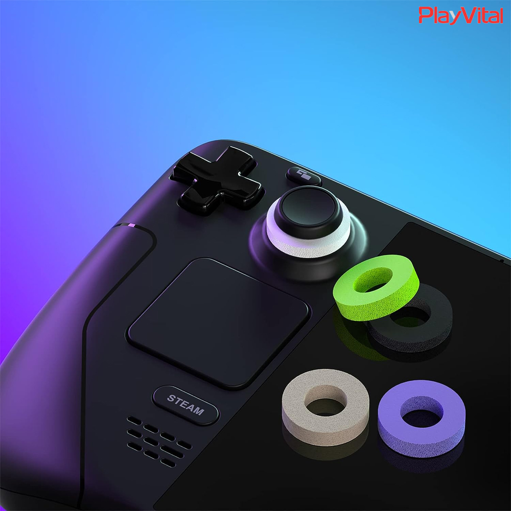 컨트롤러 스틱 갈림방지 링 PlayVital 스펀지 에임링 프로콘2 듀얼센스 스팀덱 엑박패드 - 상세 이미지 5