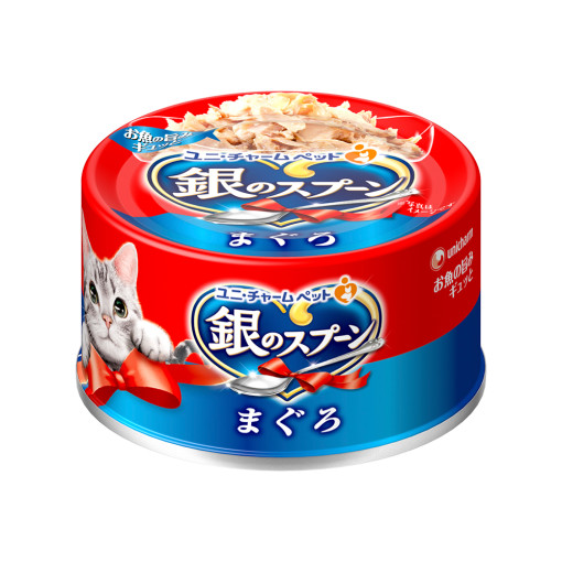 유니참 긴노스푼 캔 고양이 습식캔 참치, 70g, 1개 - 상품 이미지