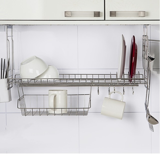 싱크대 부착형 상부장 걸이형 식기 건조대 부착식 식기 건조대 600