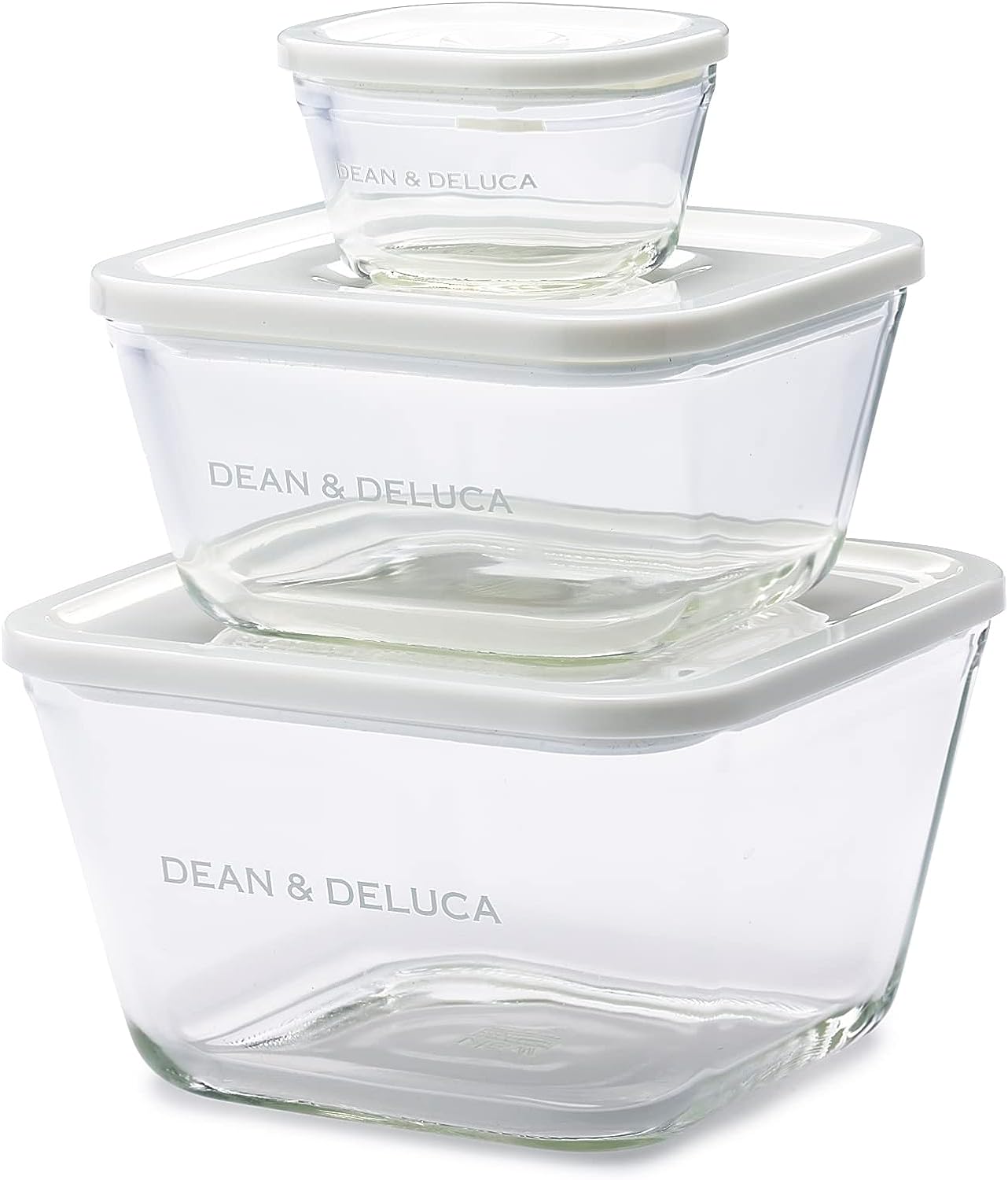 DEAN &amp; DELUCA 딘앤델루카 유리 밀폐용기 110ml/700ml/1500ml
