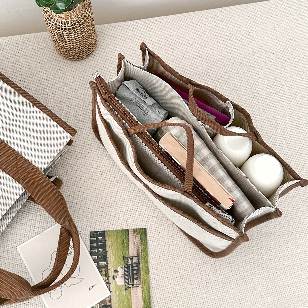 마롤 캔버스 기저귀가방 대형 생활방수 이너백 포함 가벼운 국민 숄더백 아기