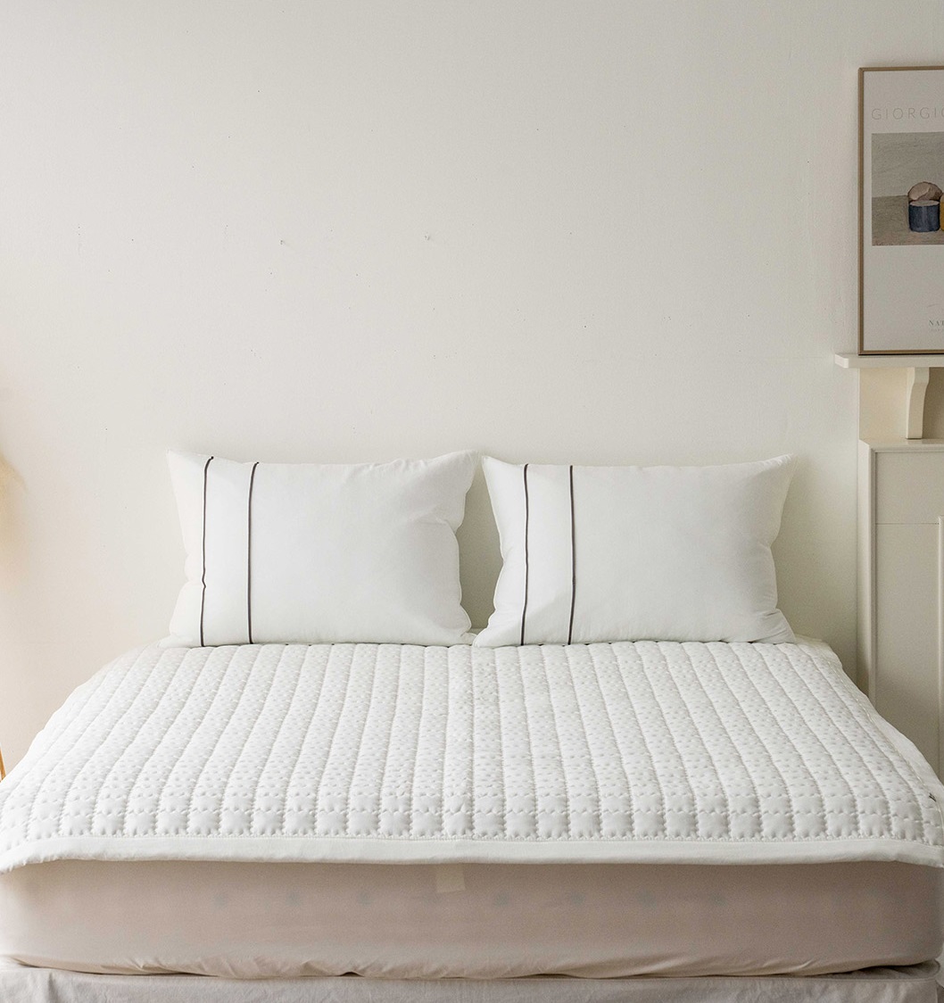 로얄 마이크로실크 침대 패드 매트