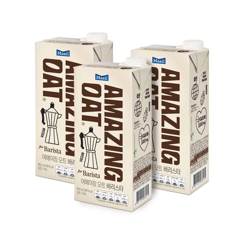 어메이징 오트 바리스타 950ml 3팩 - 상세 이미지 2