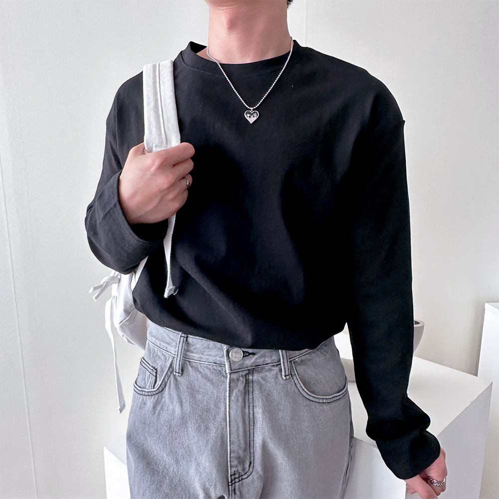 1+1 10수티셔츠 남자흰티 어깨넓어보이는옷 - 상세 이미지 5