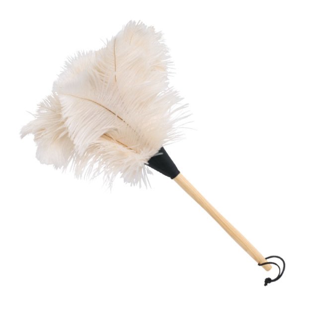 Redecker 레데커 타조털 먼지떨이 먼지털이 50cm 화이트 - 상품 이미지