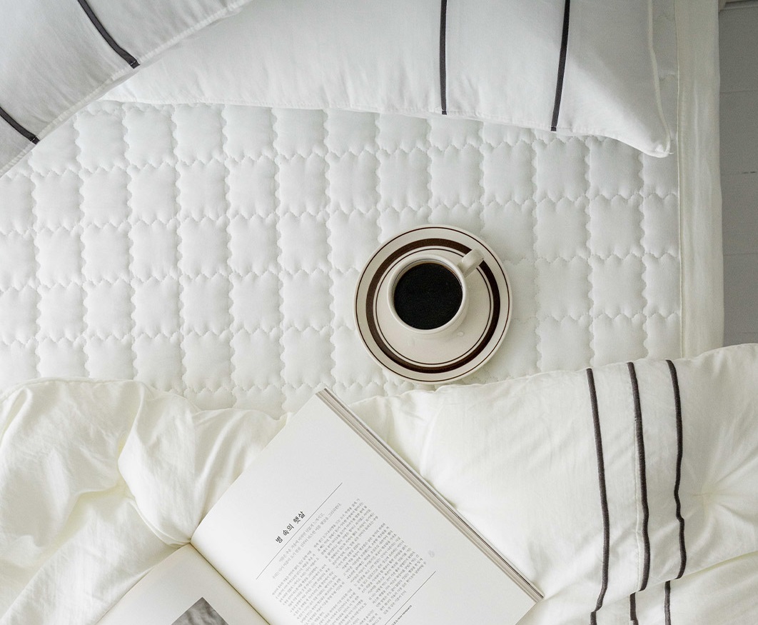 로얄 마이크로실크 침대 패드 매트