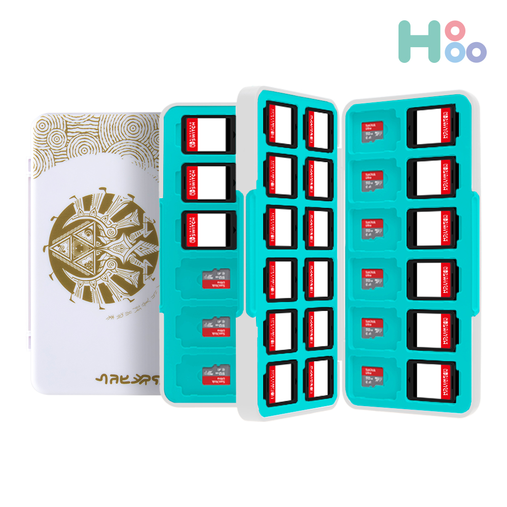 닌텐도 스위치2 칩케이스 OLED 라이트호환 젤다48칸 - 상품 이미지