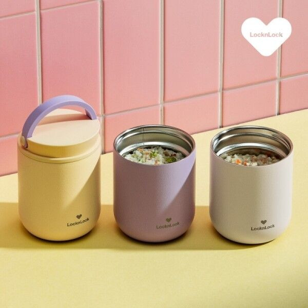 락앤락 죽통 보온도시락 리틀럽 푸드자 300ml 사진 3