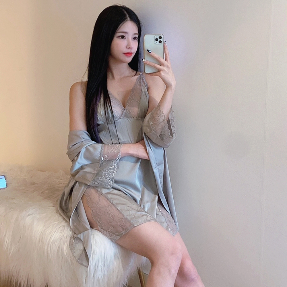 이벤트속옷 섹시 슬립 란제리 야한 빅사이즈 잠옷 허니문 - 상세 이미지 5