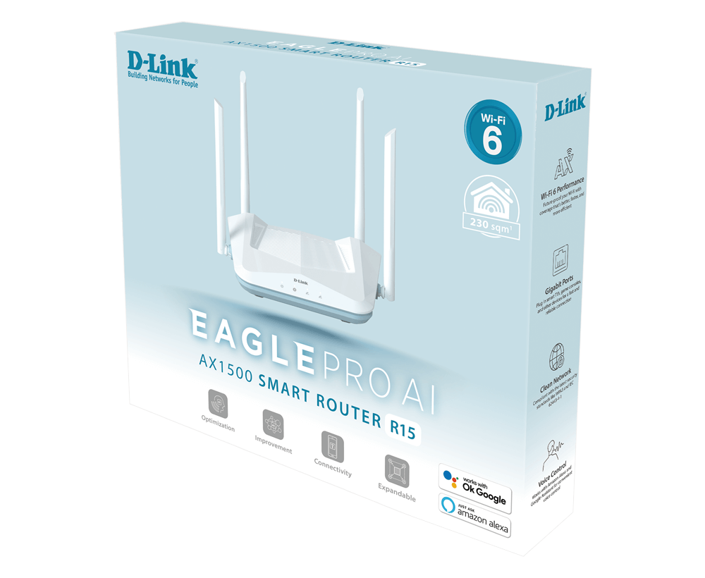 디링크 R15 AX1500 Wi-Fi6 유무선 공유기 - 상세 이미지 3
