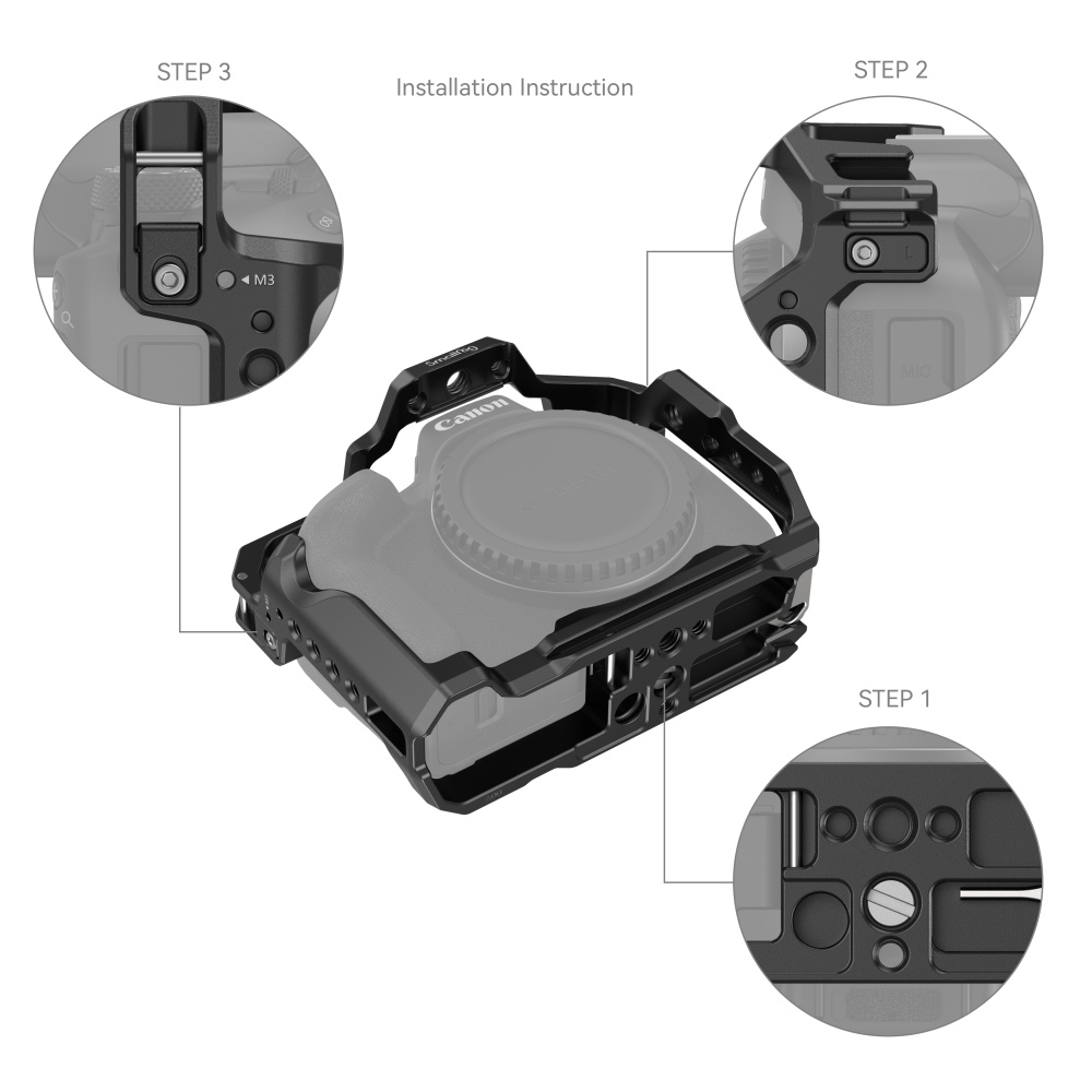 스몰리그 4214 캐논 EOS R50 카메라 케이지 - 상세 이미지 5