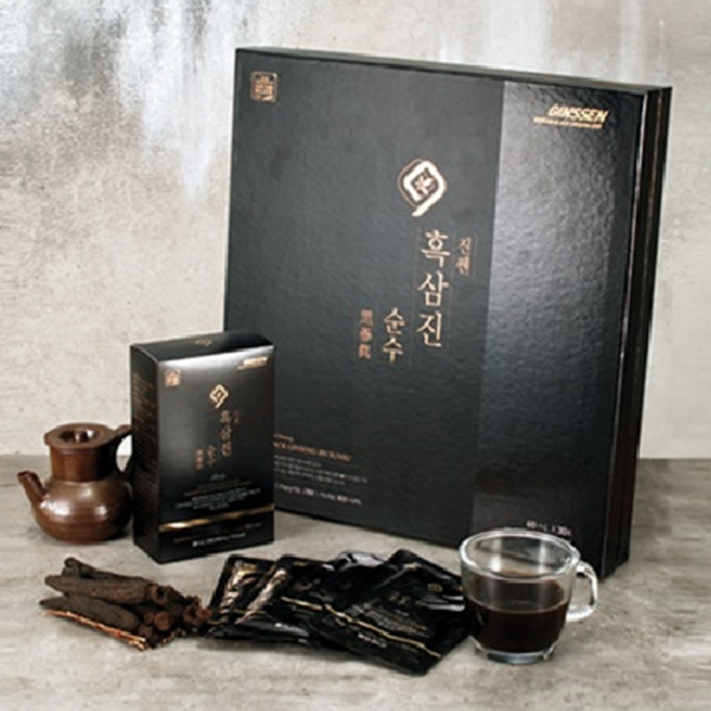 대동고려삼 구증구포 흑삼 추출액 100% 60ml x30포 x3박스 국산 6년근 흑삼진액 이미지 4