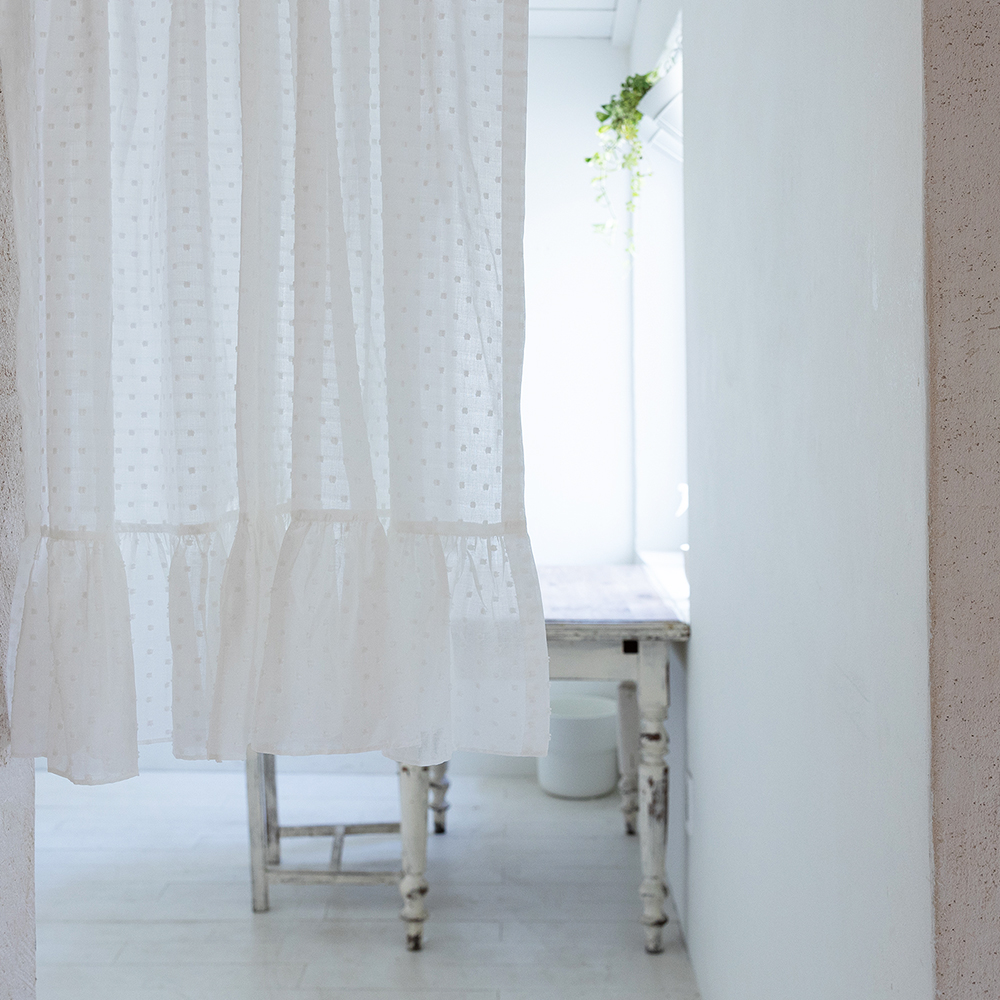 우유빛깔 롱바란스(3size) , 주방가리개커튼, 차박커튼 이미지 6