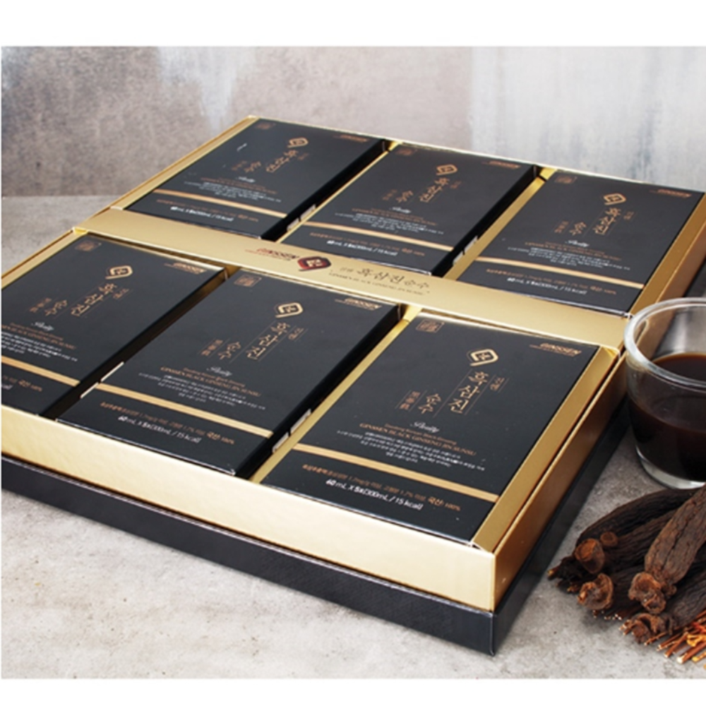 대동고려삼 구증구포 흑삼 추출액 100% 60ml x30포 x3박스 국산 6년근 흑삼진액 이미지 3