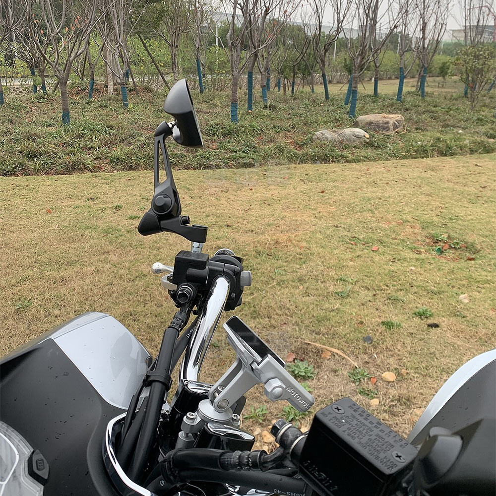 PCX 사이드미러 백미러 튜닝 PCX125 호환 AOS4 블루숏 - 상세 이미지 4