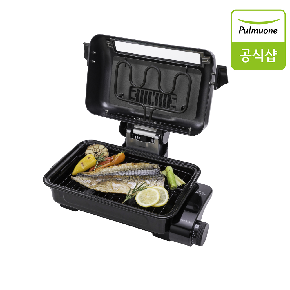 [슈퍼적립 10%]풀무원 그릴쿡 멀티듀얼그릴 GD0CMB00 (생선구이 삼겹살구이 군고구마)