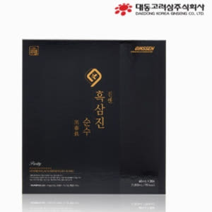대동고려삼 구증구포 흑삼 추출액 100% 60ml x30포 x3박스 국산... 맛있게 먹은 솔직 후기 - 상품 이미지 1