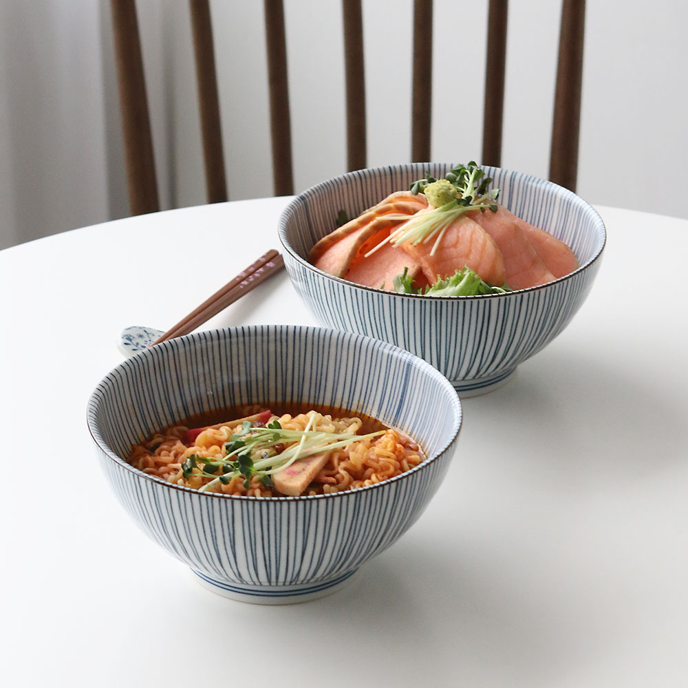 꿈꾸는키친 일본 면기 덮밥 치히로 라면기 18.5cm - 상품 이미지