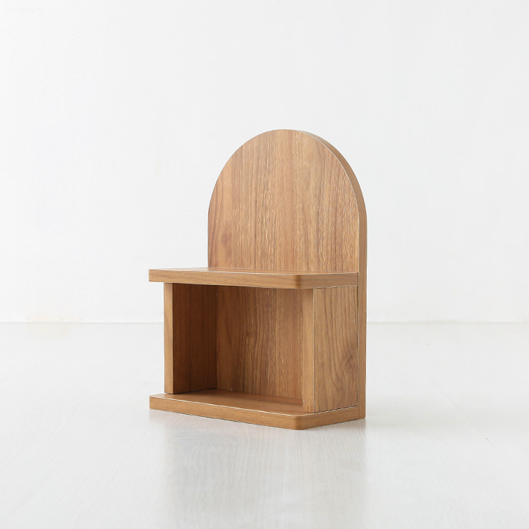 숄리드 미니벽선반 230x115x320mm, 1단, 캄포어베니어 4284.8312 - 상세 이미지 5