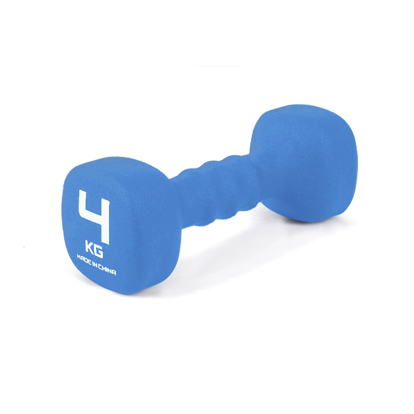 아이워너 네오프렌 사각 아령 덤벨 4kg, 1개 - 상품 이미지