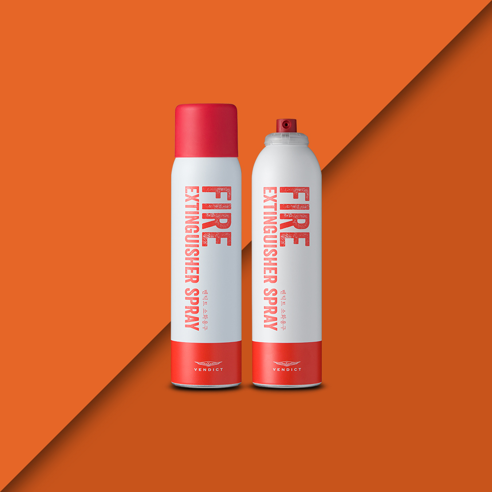 벤딕트 가정용 소화기 k급 휴대용 차량용 미니 주방용 스프레이 패키지