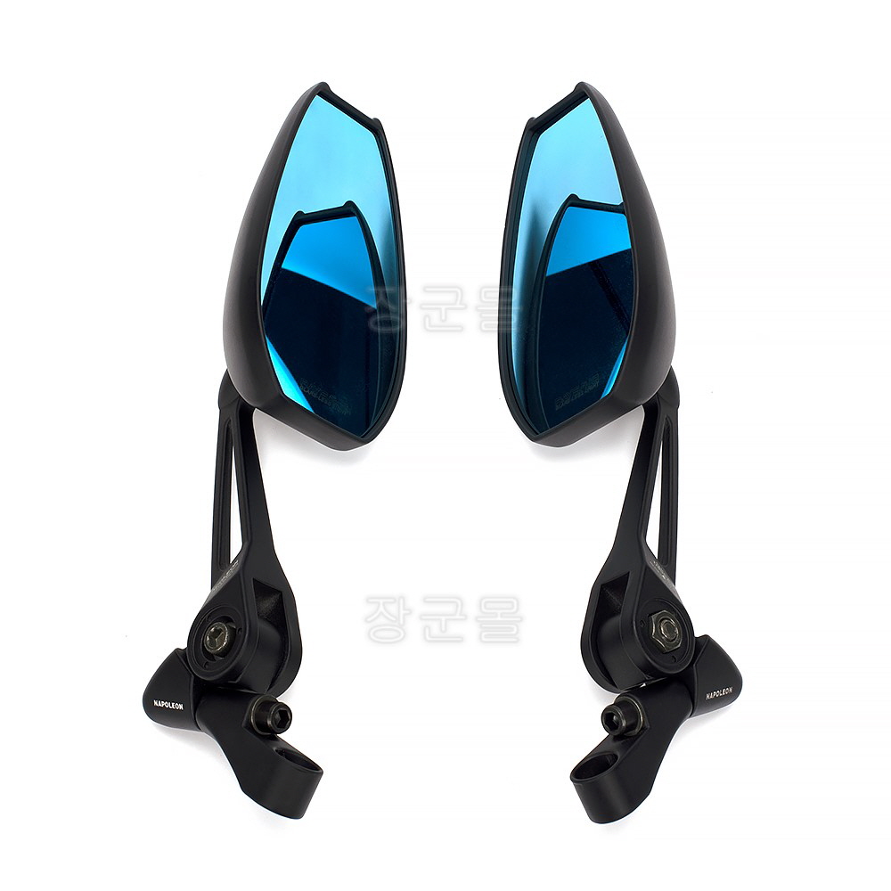PCX 사이드미러 백미러 튜닝 PCX125 호환 AOS4 블루숏 - 상세 이미지 5