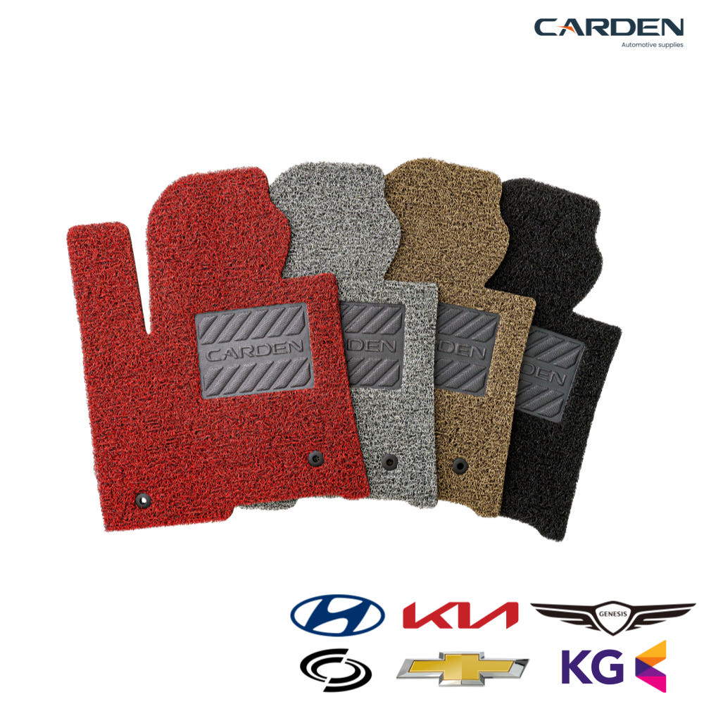 카든 코일매트 국산차 전차종 확장형 엣지형 카매트 자동차매트 1열+2열 : 카든 CARDEN