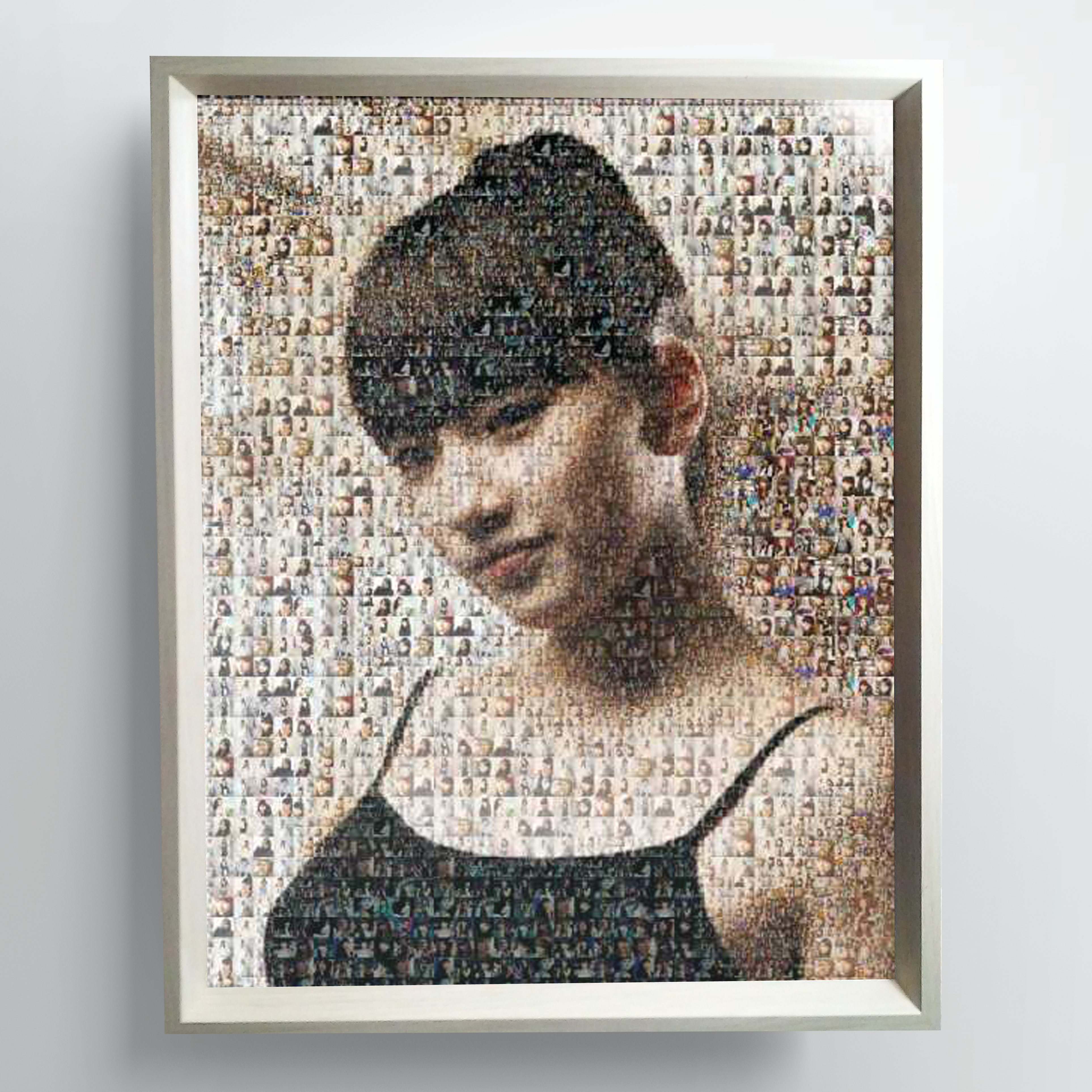 포토모자이크 우드프레임 액자 40x50cm - 상품 이미지