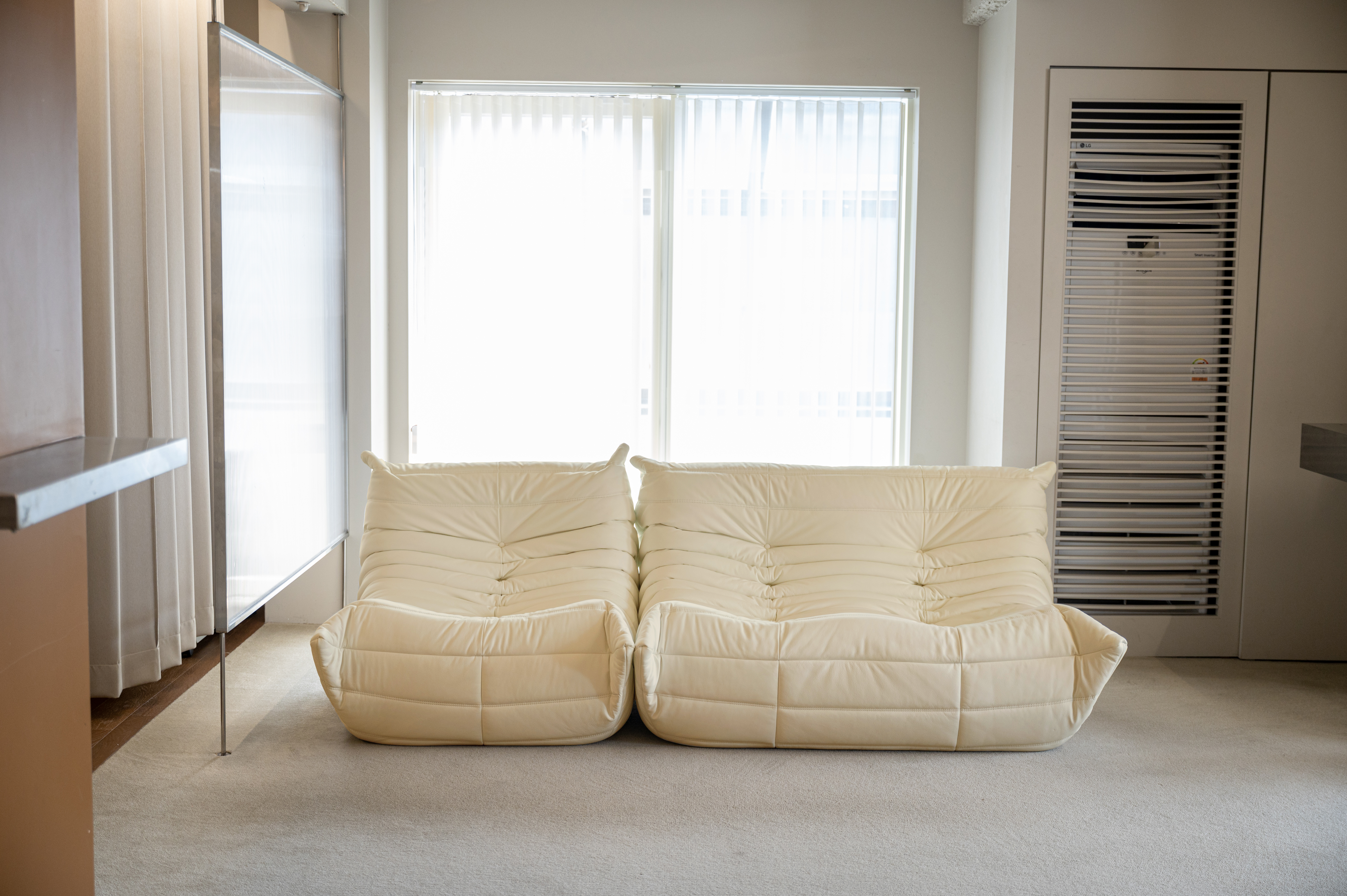 PH17 1인용 가죽모듈쇼파 이태리 내추럴 통가죽 천연면피 (전체가죽) 빈백 번데기소파