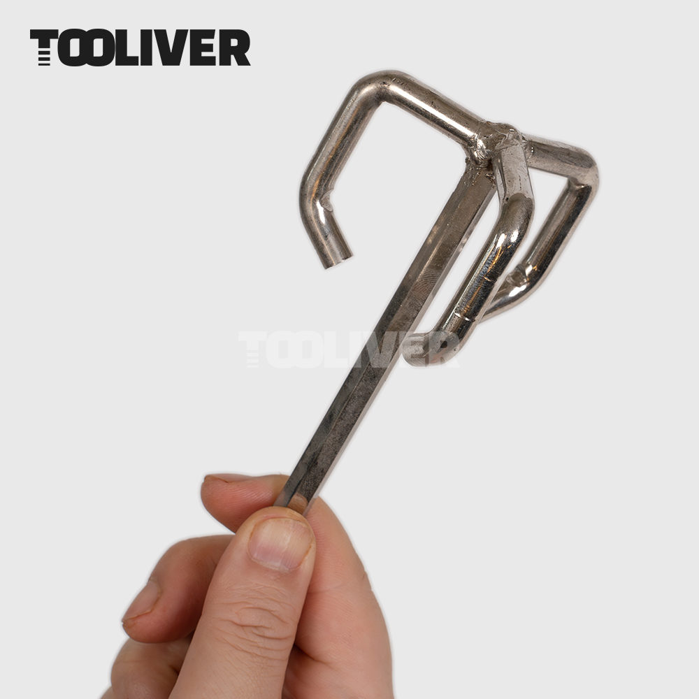 육각 8MM 미니 믹서날 에폭시 본드 전용 300MM 에폭시 페인트 작업용 교반기 이미지 2