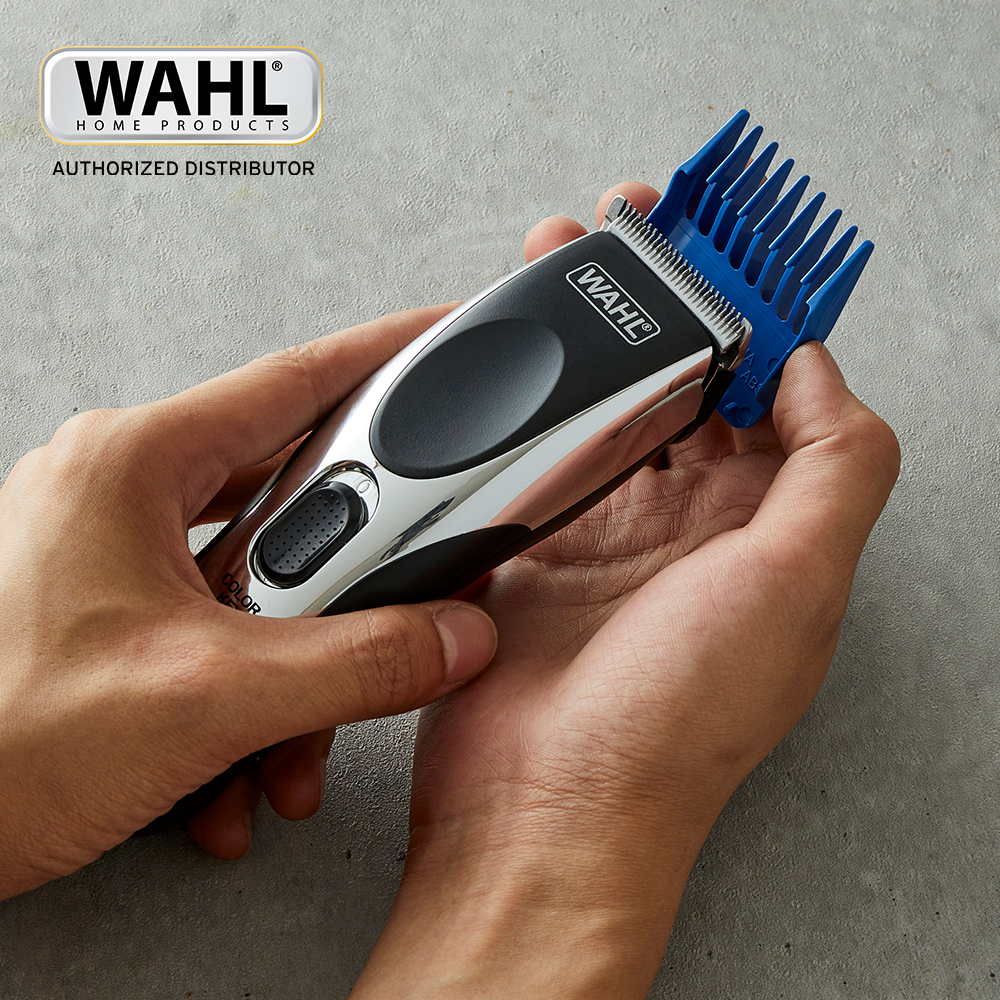 왈 WAHL 크롬 PRO 헤어클리퍼 무선 바리깡 남자 미용실 가이드콤 12종 풀세트 제품 이미지