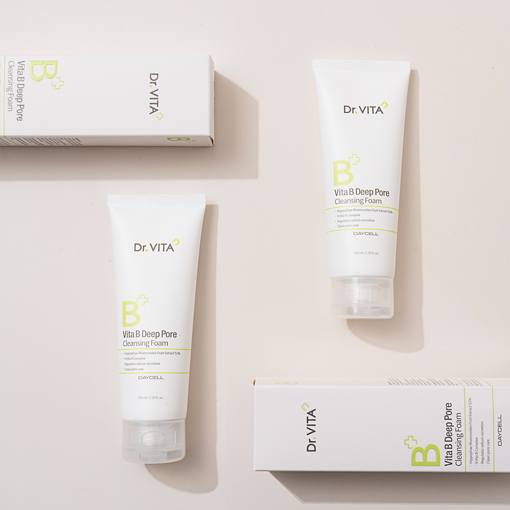 닥터비타 비타 B 딥 포어 클렌징 폼 100ml, 2개 - 상세 이미지 3