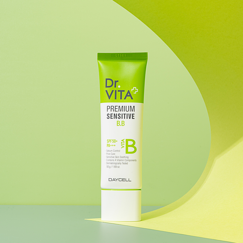 닥터비타 프리미엄 비타민 B 센서티브 비비 50g (SPF50+/PA+++) - 상세 이미지 3
