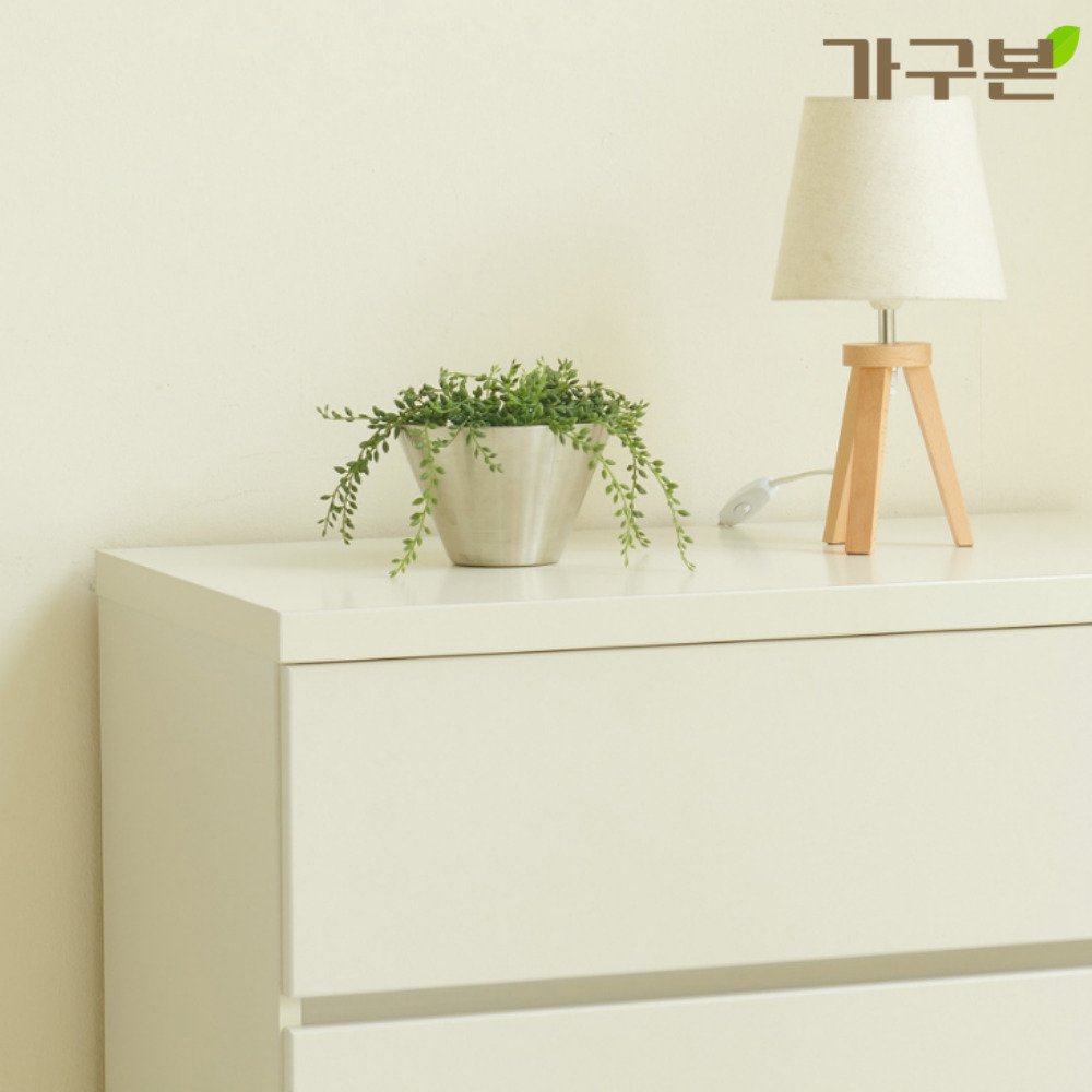 크림 5단서랍장600 키큰서랍장 안방서랍장 - 상세 이미지 3