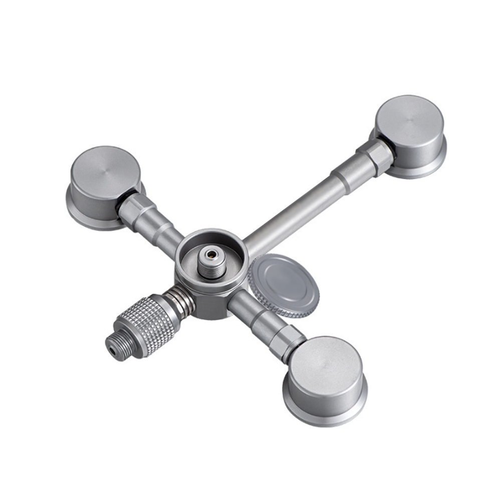 모아이캠핑 부탄가스 어댑터 이소가스 연결 버너 연장 호스 연장선 1m